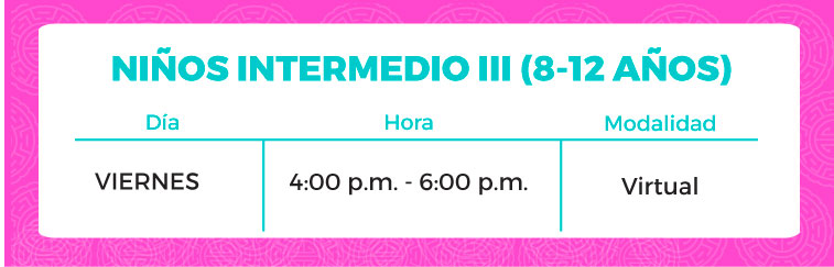 niños intermedio