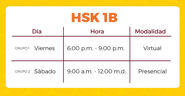 Horarios