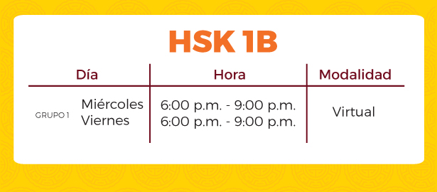 Horarios