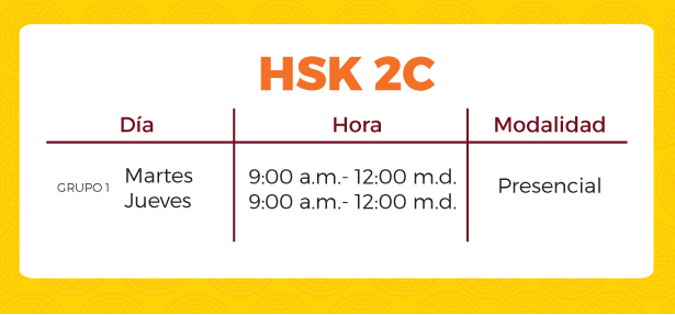 Horarios