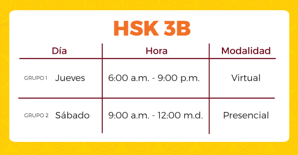 Horarios