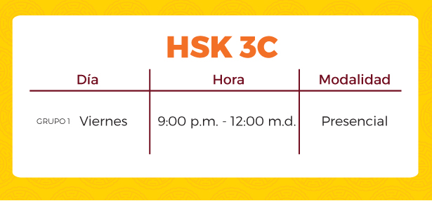 Horarios